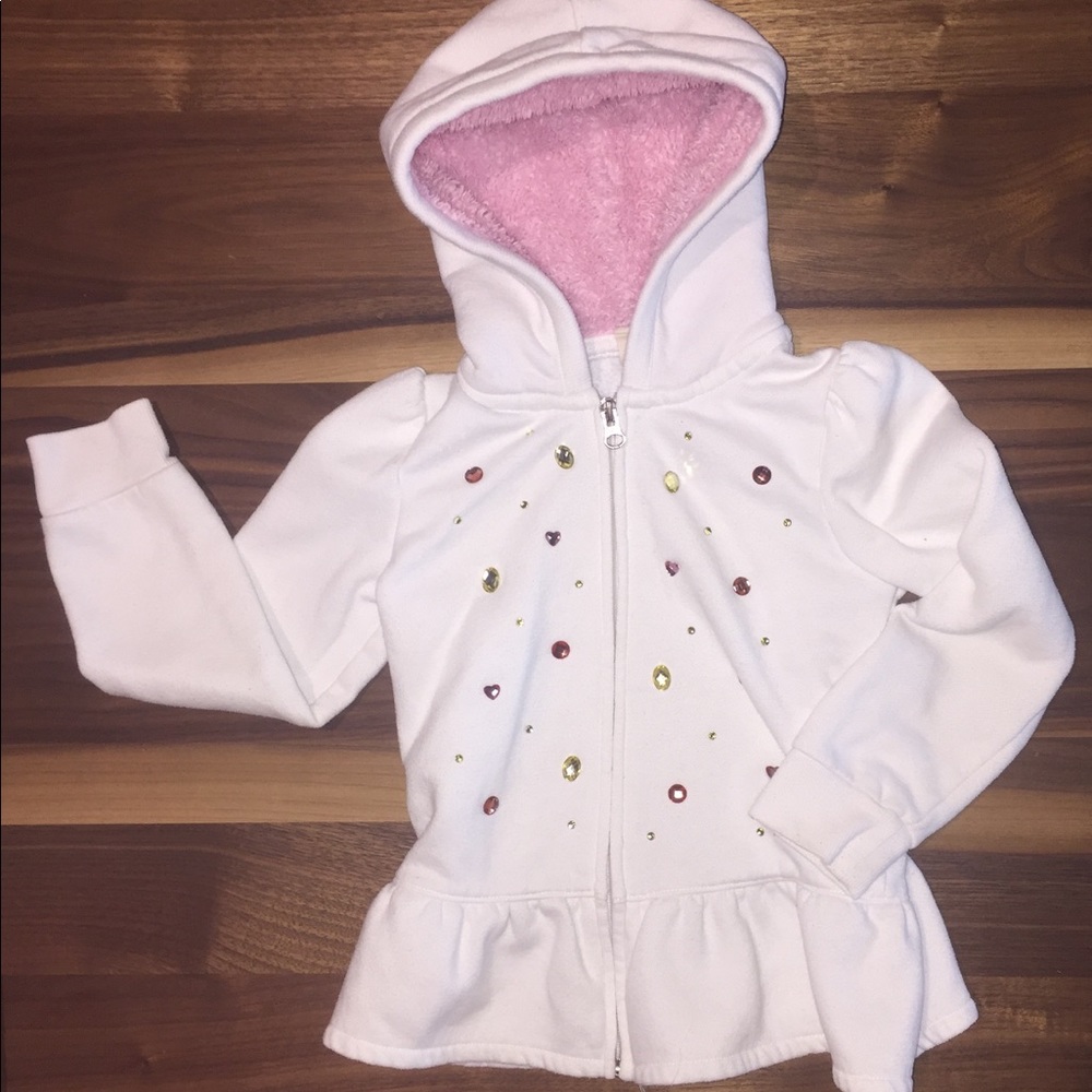 Zip Up With Fleece Hood